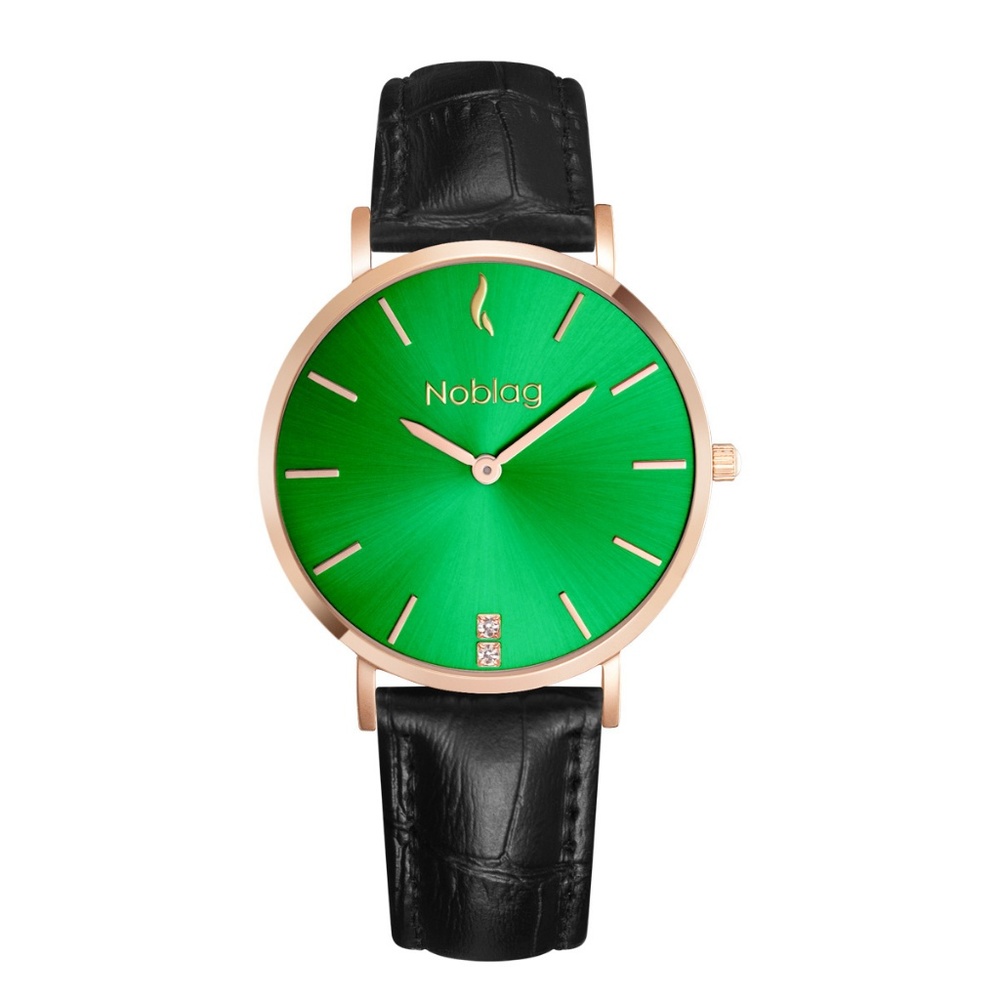 Noblag Women's Watch Green Dial 36mm